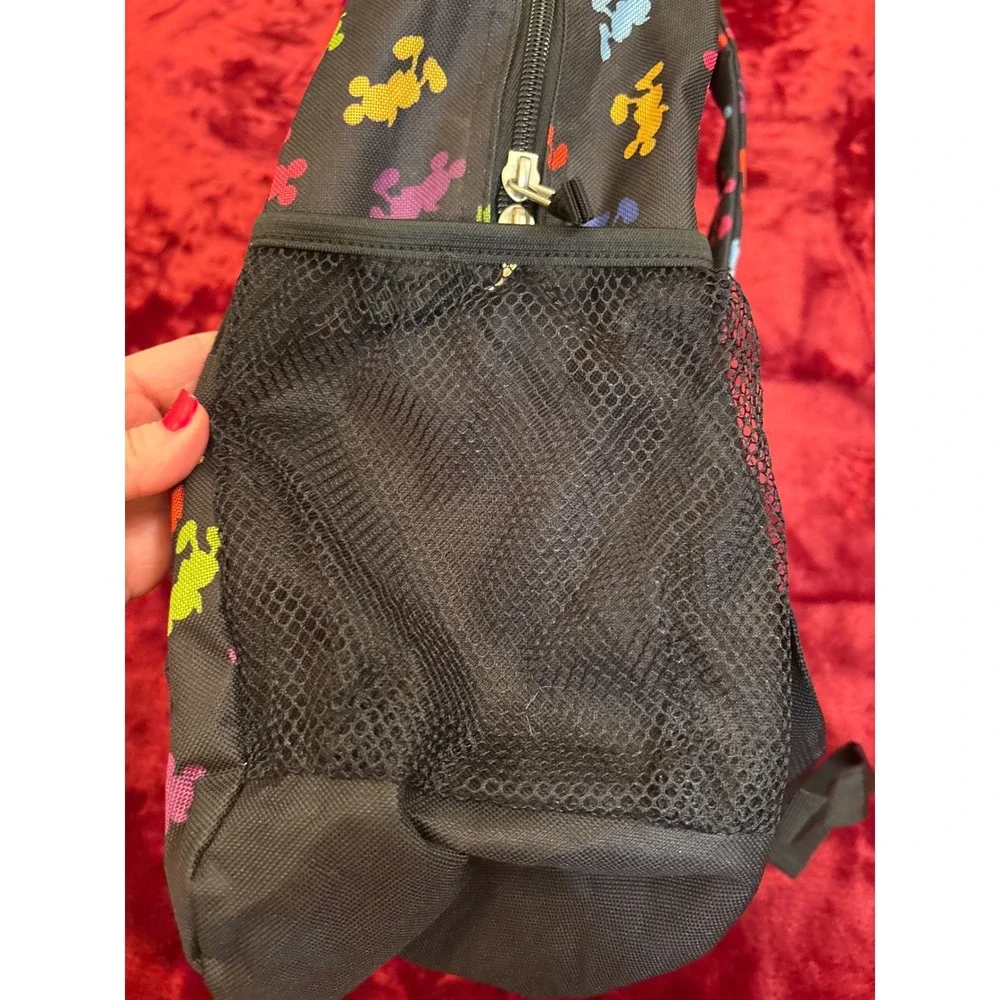 Disney Parks Walt Disney World Mickey Mouse Multi Color Silhouette Backpack